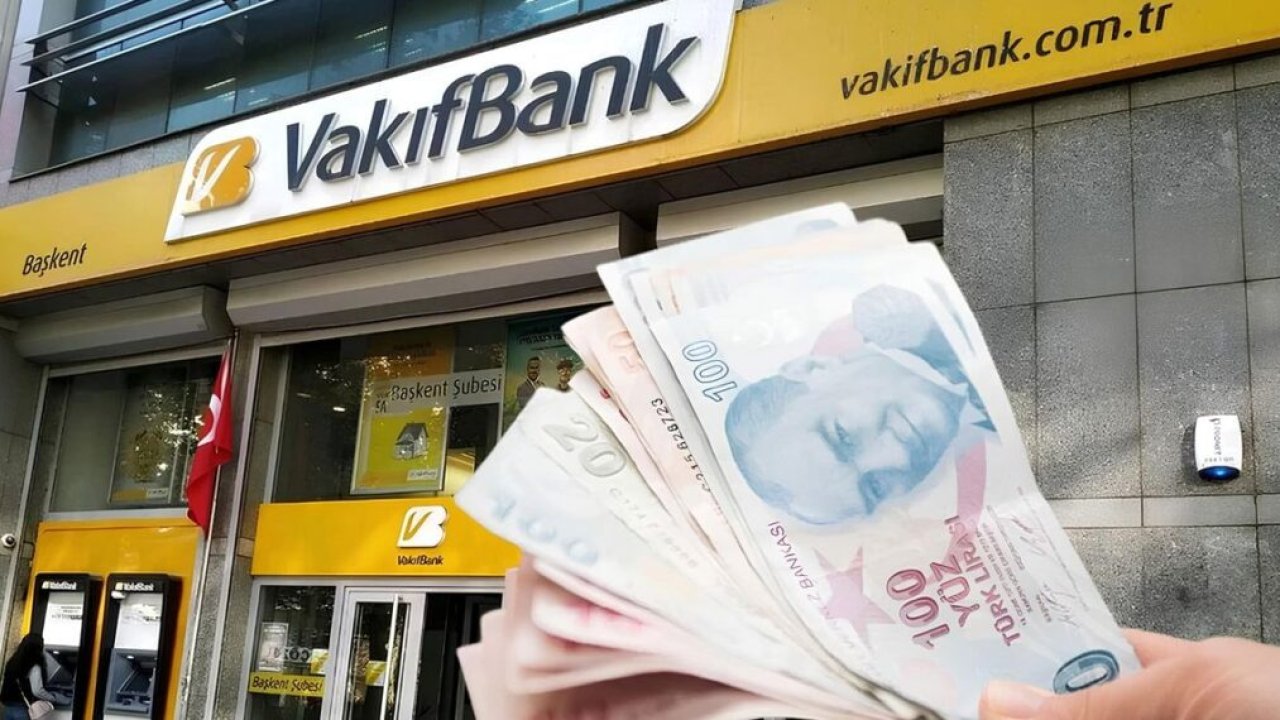 Vakıfbank gelir belgesiz 10 bin TL kredi başlattı
